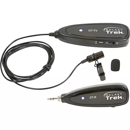 Galaxy Audio Galaxy Trek GT-V Portable Wireless Lavalier Microphone Black - musicians--Friend