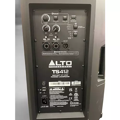 Used Alto TS412 Powered Speaker - musicians--Friend