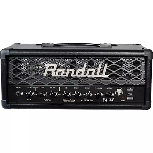 Open-Box Randall RD20H Diavlo 20W Tube Guitar Head Condition 1 - Mint Black - musicians--Friend