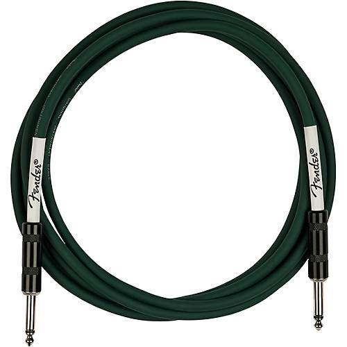 Fender Original Series Straight to Straight Instrument Cable, 2-Pack 10 ft. Sherwood Green - musicians--Friend