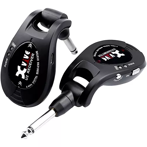 Xvive U2 Dual Transmitter Digital Wireless Guitar System Black - musicians--Friend