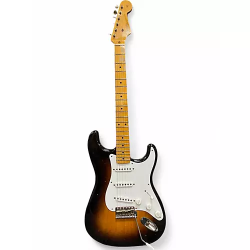 Used 2024 Fender Limited 70th Anniversary 54 Stratocaster Journeyman 2 Color Sunburst Solid Body Electric Guitar 2 Color Sunburst - musicians--Friend