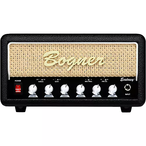 Bogner Ecstasy Mini Guitar Head Black - musicians--Friend