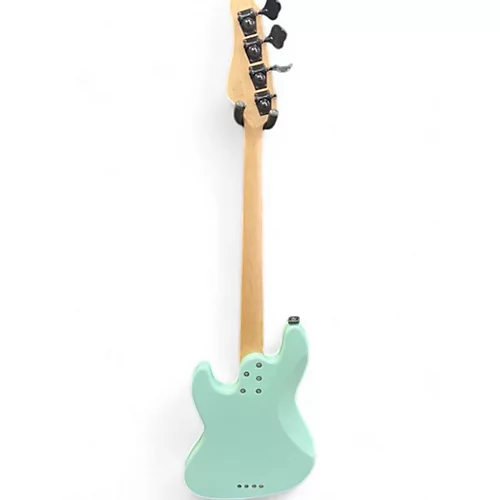 Used Schecter Guitar Research J-4 Diamond Series Sea Foam Electric Bass Guitar sea foam - musicians--Friend