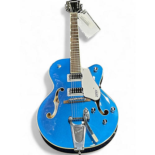 Used Gretsch Guitars G5420T Electromatic Blue Hollow Body Electric Guitar Blue - musicians--Friend