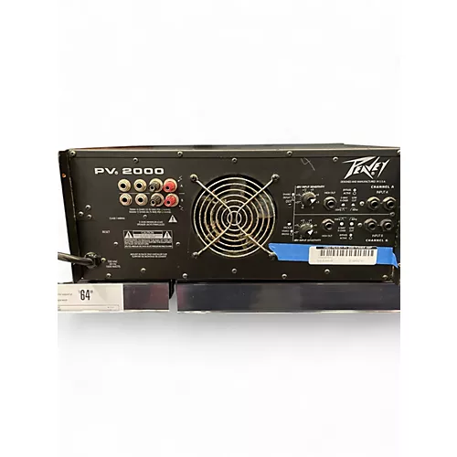 Used Peavey PV 2000 Power Amp - musicians--Friend