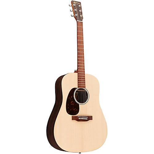 Martin DX2E Rosewood Left-Handed Dreadnought Acoustic-Electric Guitar Natural - musicians--Friend