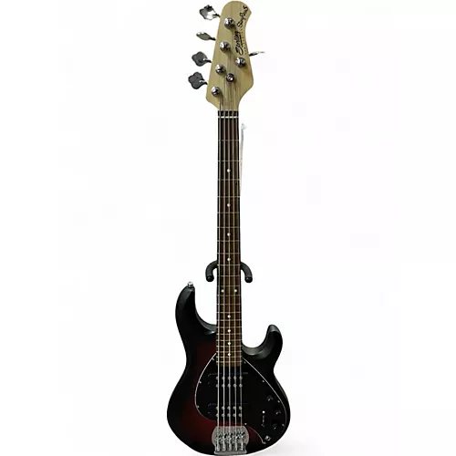 Used Sterling by Music Man STINGRAY 5 PURPLE BURST Electric Bass Guitar PURPLE BURST - musicians--Friend