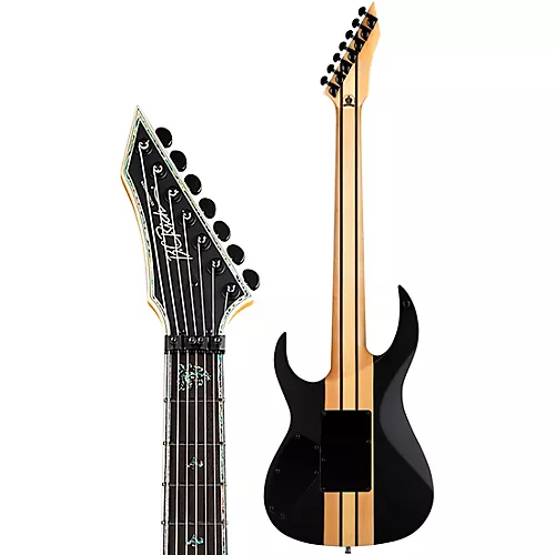 B.C. Rich Shredzilla 7 Prophecy Archtop with Floyd Rose 7-String Electric Guitar Spalted Maple - musicians--Friend