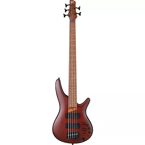 Ibanez SR505E 5-String Electric Bass Guitar Brown Mahogany - musicians--Friend