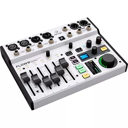Behringer FLOW 8 8-Channel Bluetooth Controlled Digital Mixer - musicians--Friend