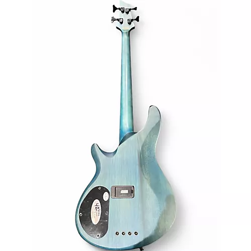 Used Schecter Guitar Research C4 GT Trans Blue Electric Bass Guitar Trans Blue - musicians--Friend