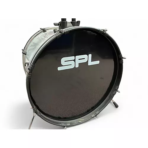 Used Sound Percussion Labs 5 piece MISCELLANEOUS Silver Sparkle Drum Kit Silver Sparkle - musicians--Friend