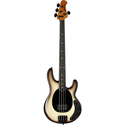 Ernie Ball Music Man StingRay Special H Electric Bass Guitar Black and Chrome - musicians--Friend