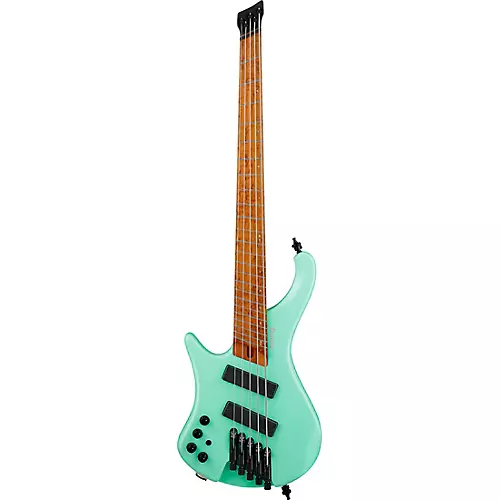 Ibanez Left-Handed EHB1005MSL 5-String Multi-Scale Ergonomic Headless Bass Sea Foam Green Matte - musicians--Friend