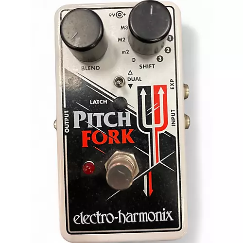 Used Electro-Harmonix Pitch Fork Polyphonic Pitch Shifting Effect Pedal - musicians--Friend