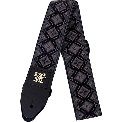 Ernie Ball Jacquard Polypro Guitar Strap Vanilla Rose - musicians--Friend
