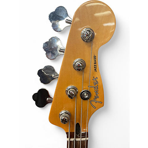 Used Fender Blacktop Jazz Bass WHITE CHROME PEARL Electric Bass Guitar WHITE CHROME PEARL - musicians--Friend