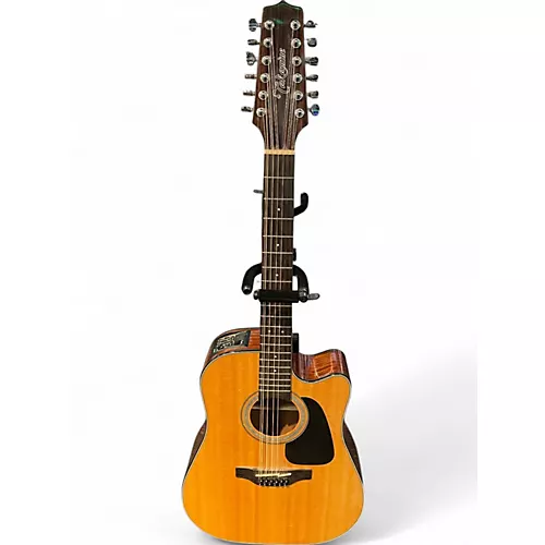 Used Takamine GD30CE-12 Natural 12 String Acoustic Electric Guitar Natural - musicians--Friend