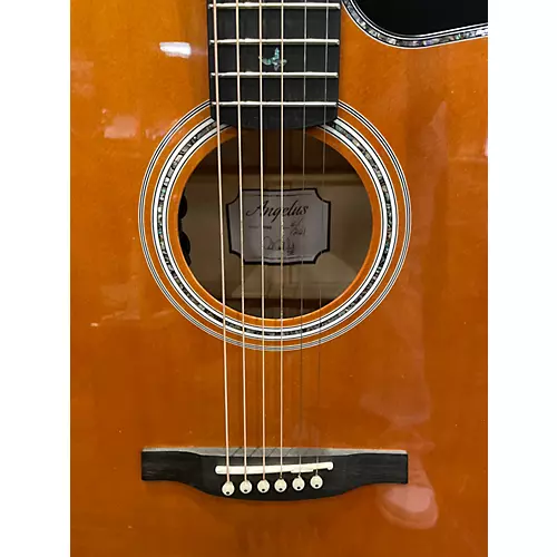 Used 2021 PRS ANGELUS A50E Natural Acoustic Guitar Natural - musicians--Friend