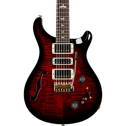 PRS Special Semi-Hollow 10-Top With Pattern Neck Electric Guitar Fire Smokeburst - musicians--Friend