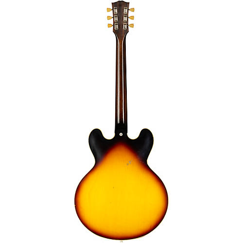 Gibson Custom Murphy Lab 1958 ES-335 Heavy Aged Semi-Hollow Electric Guitar Dirty Blonde - musicians--Friend