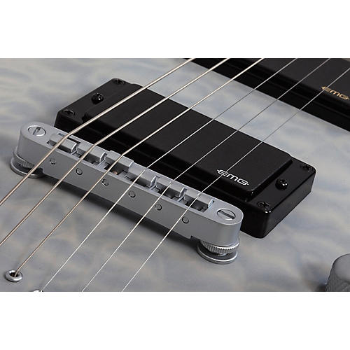 Schecter Guitar Research C-1 Platinum Electric Guitar Satin Purple Burst - musicians--Friend