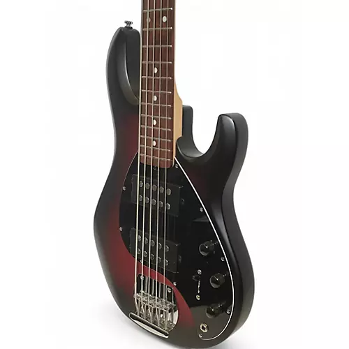 Used Sterling by Music Man Ray5 5 String 3 Color Sunburst Electric Bass Guitar 3 Color Sunburst - musicians--Friend