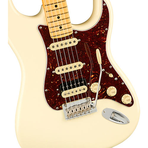 Fender American Professional II Stratocaster HSS Maple Fingerboard Electric Guitar Mystic Surf Green - musicians--Friend