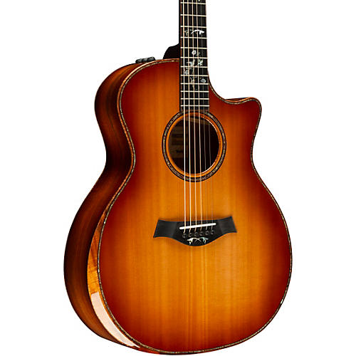 Taylor 914ce 50th Anniversary Custom Limited-Edition Grand Auditorium Acoustic-Electric Guitar Light Shaded Edge Burst - musicians--Friend