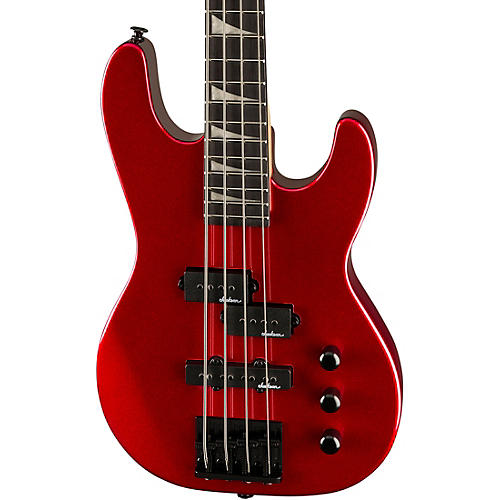 Jackson JS Series Concert Bass Minion JS1X Short-Scale Guitar Metallic Red - musicians--Friend