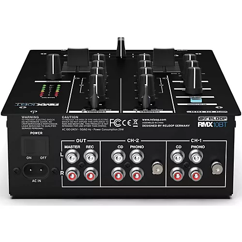Reloop RMX 10BT Compact Bluetooth DJ Mixer - musicians--Friend