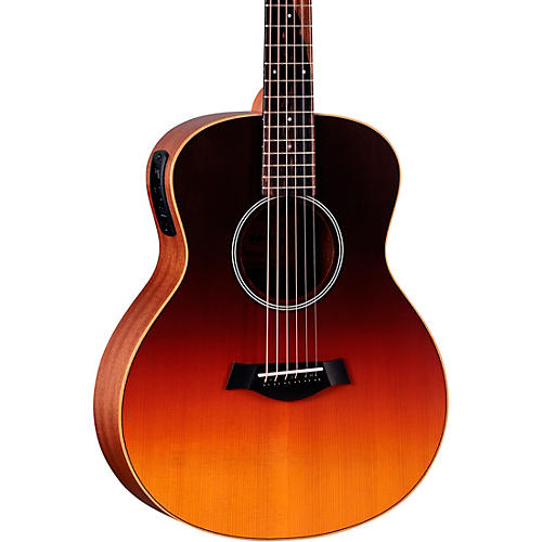 Taylor GS Mini-e Special-Edition Acoustic-Electric Guitar Transparent White - musicians--Friend