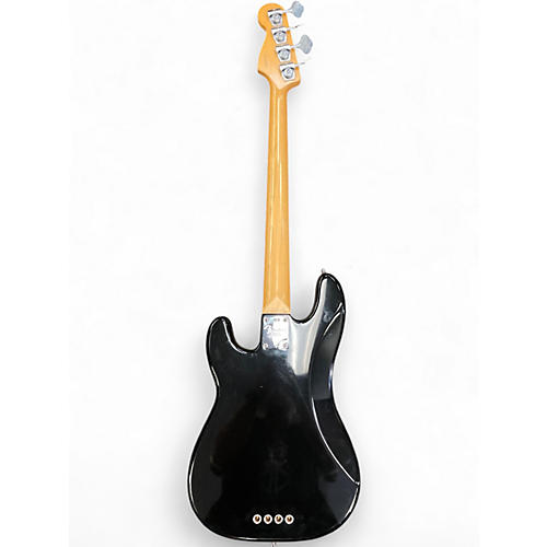 Used 2000 Fender American Standard Precision Bass Black Electric Bass Guitar Black - musicians--Friend