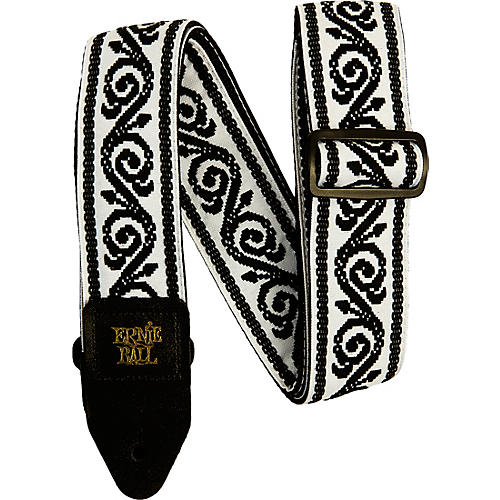 Ernie Ball Jacquard Polypro Guitar Strap Vanilla Rose - musicians--Friend
