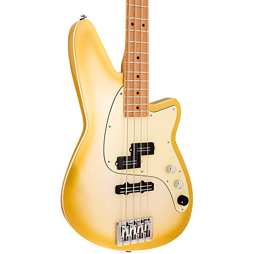 Reverend Decision P Roasted Maple Fingerboard Electric Bass Guitar Venetian Pearl - musicians--Friend