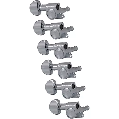 Grover Mini Rotomatics 205 Series Tuning Machines Nickel 6-in-line - musicians--Friend