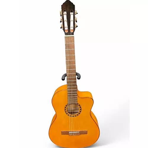 Used Lucero LFB250SCE Natural Classical Acoustic Electric Guitar Natural - musicians--Friend