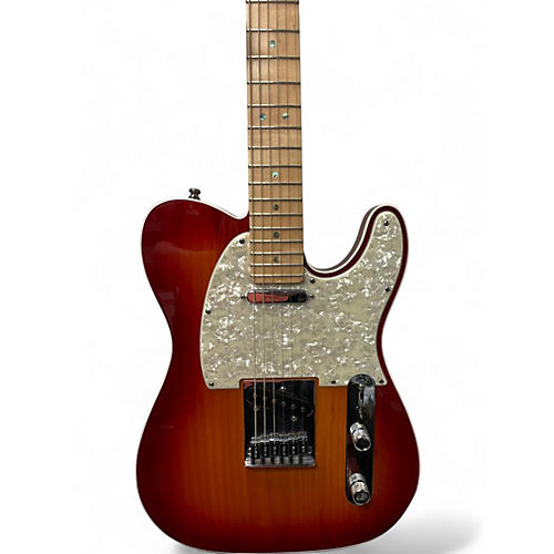 Used Fender American Deluxe Telecaster Aged Cherry Sunburst Solid Body Electric Guitar Aged Cherry Sunburst - musicians--Friend