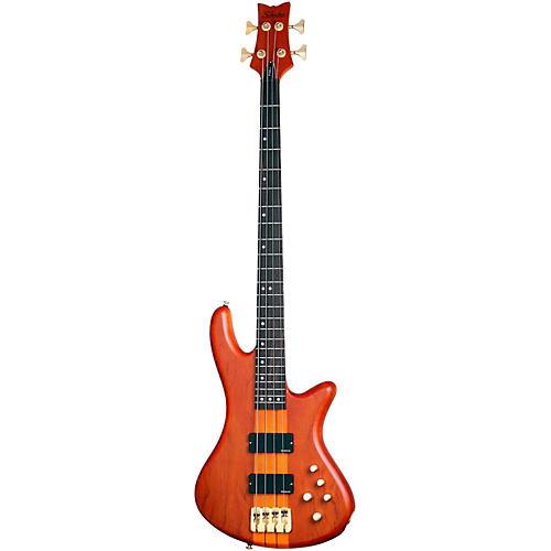 Schecter Guitar Research Stiletto Studio-4 Bass Satin Honey - musicians--Friend
