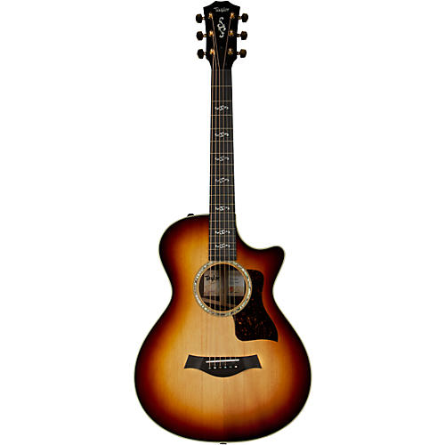 Taylor 412ce 12-Fret Special Edition Grand Concert Acoustic-Electric Guitar Shaded Edge Burst - musicians--Friend