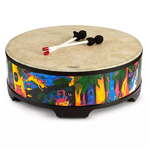 Remo Kids Percussion Gathering Drum 18 x 8 in. - musicians--Friend