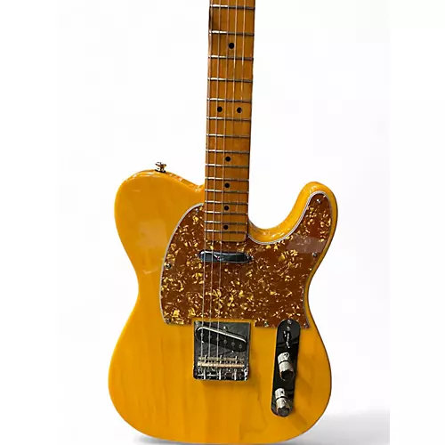 Used Squier Classic Vibe 1950S Telecaster Butterscotch Solid Body Electric Guitar Butterscotch - musicians--Friend