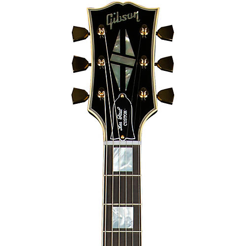 Gibson Custom 1968 Les Paul Custom Reissue Electric Guitar Ebony - musicians--Friend