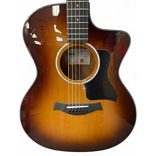 Used Taylor 214CE K PLUS Sunburst Acoustic Guitar Sunburst - musicians--Friend