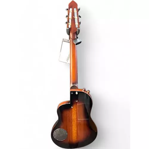 Used Rick Turner Guitars Renaissance RS6 Nylon Hybrid Sunburst Classical Acoustic Electric Guitar Sunburst - musicians--Friend