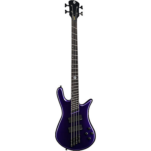 Spector NS Dimension HP 4 Four-String Multi-scale Electric Bass White Sparkle Gloss - musicians--Friend