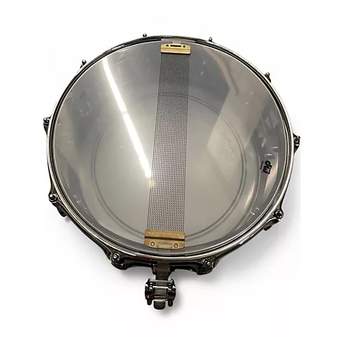 Used DW 5X14 Design Series Snare BLACK Drum BLACK 8 - musicians--Friend
