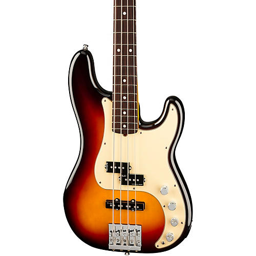 Fender American Ultra Precision Bass Rosewood Fingerboard Ultraburst - musicians--Friend