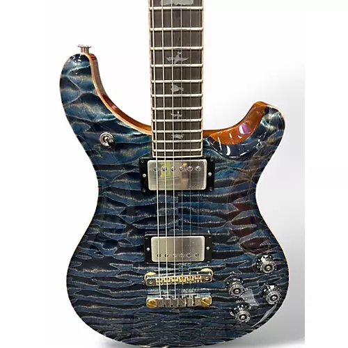 Used PRS PRIVATE STOCK MCCARLY 594 FADED INDIGO Solid Body Electric Guitar FADED INDIGO - musicians--Friend